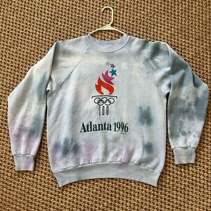 Vintage thrifted Atlanta Olympics sweatshirt size XL